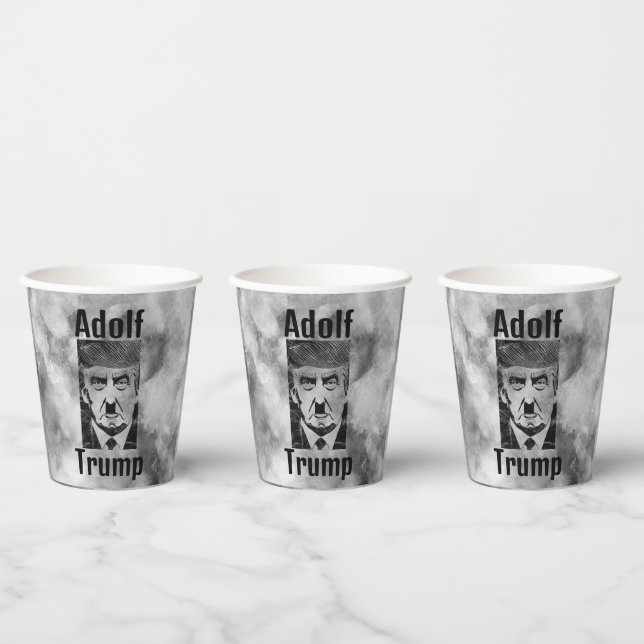 Adolf Trump Paper Cup (Multi)