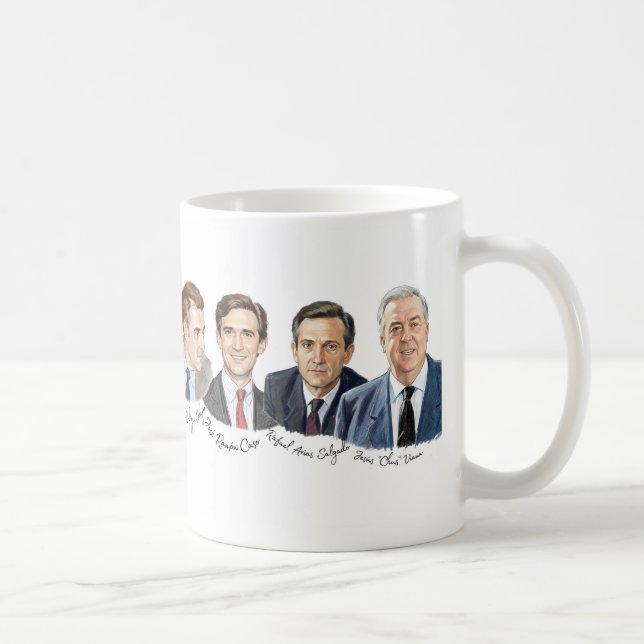 Adolfo Suarez and his Staff Coffee Mug (Right)