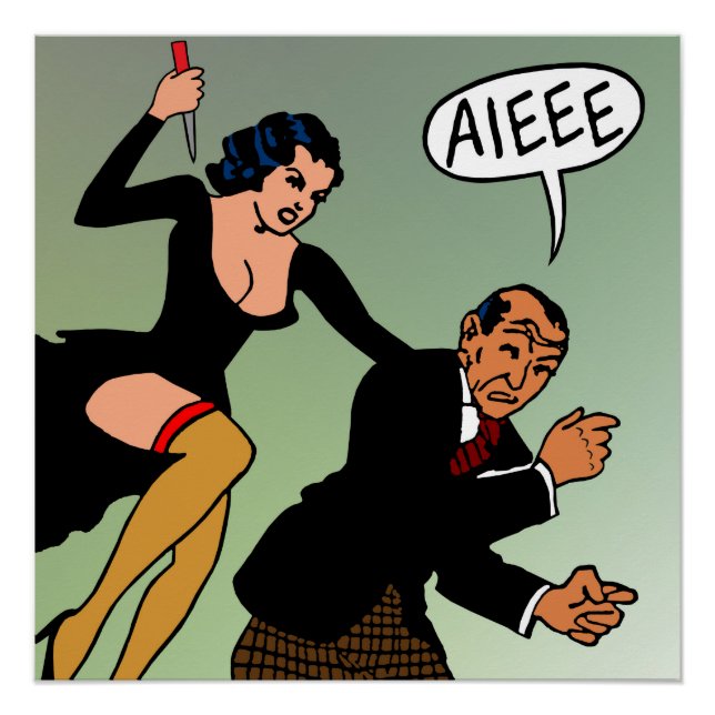 Adolph Barreaux “Sally the Sleuth” Art Poster (Front)