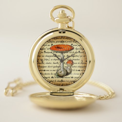 Adolphe Millot  Champignons_pour tous_fixed   Pocket Watch