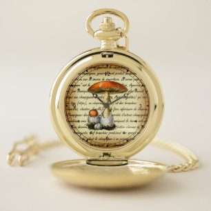 Adolphe Millot ~ Champignons-pour tous-fixed ~ Pocket Watch