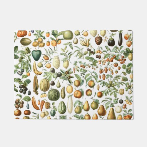 Adolphe Millot Fruit Pattern Doormat
