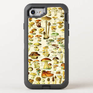 Adolphe Millot "Mushrooms” 3 OtterBox Defender iPhone SE/8/7 Case