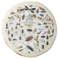 Adolphe Millot's Insectes Sugar Cookie