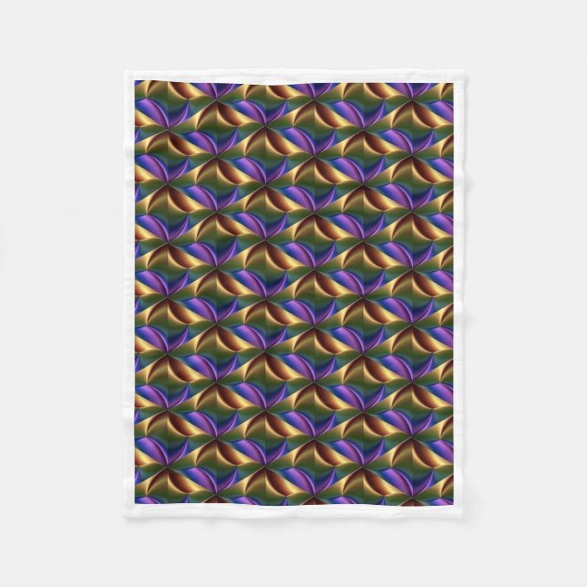 ADOM Abstract Metallic Pattern Blanket (Front)