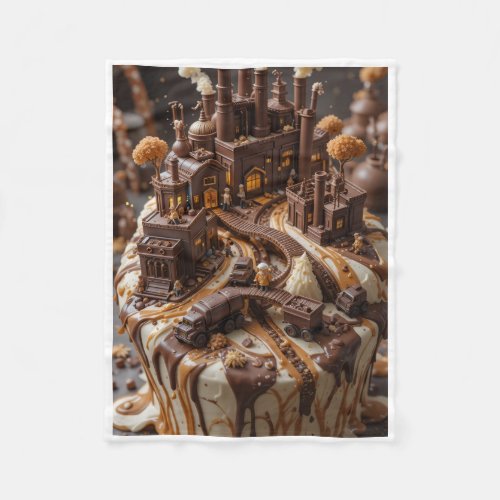 ADOM Chocolate Factory Fantasy Blanket