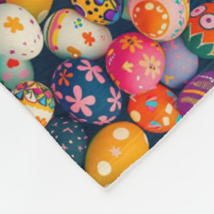 ADOM Colorful Easter Eggs Blanket