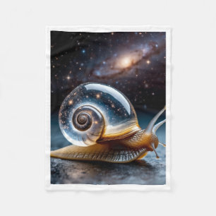 ADOM Cosmic Galaxy Snail Blanket