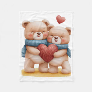ADOM Cozy Hugging Bears Blanket
