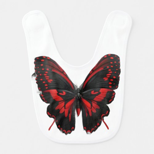 ADOM "Elegant Butterfly" Women's Long Sleeve T-Shi Baby Bib