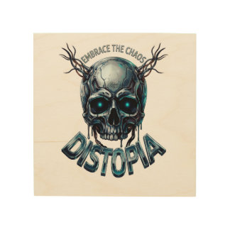 ADOM "Embrace the Chaos" Women's Tee Wood Wall Art