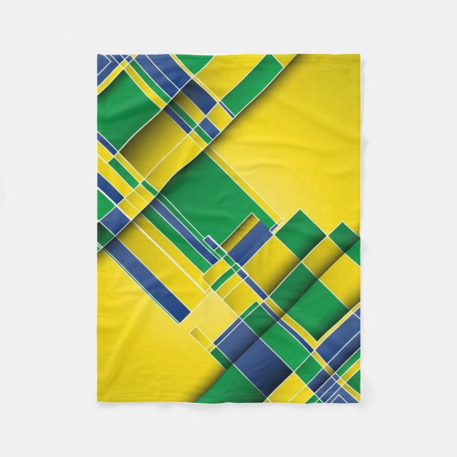 ADOM Geometric Modern Throw Blanket (Front)
