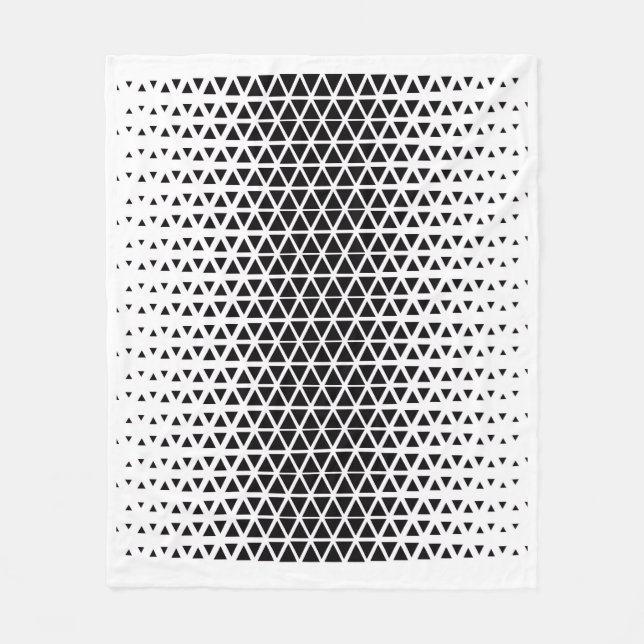 ADOM Geometric Triangles Pattern Blanket (Front)