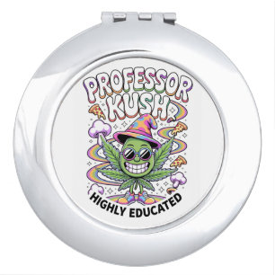 ADOM "Professor Kush" Women's Graphic Tee Compact Mirror