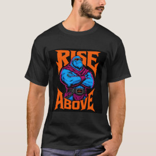 ADOM Rise Above Blue Gorilla T-Shirt