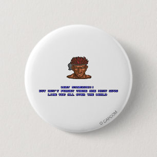 Adon KO'ed Pinback Button