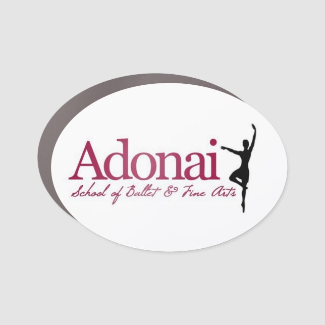 Adonai Ballet Car Magnet (Front)