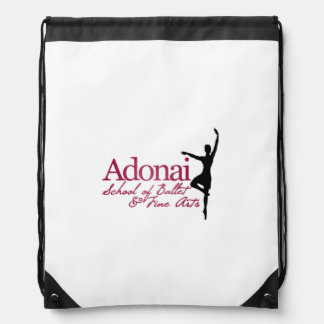 Adonai Ballet Drawstring Bag