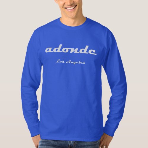 adonde _ Los Angeles long sleeve shirt