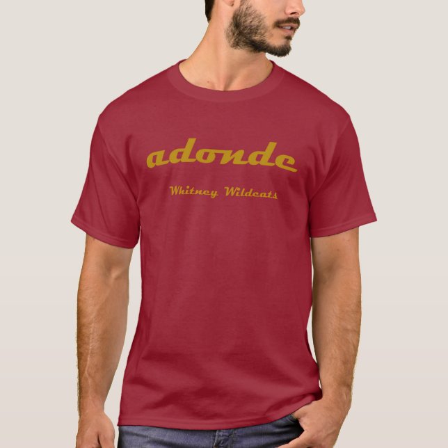 adonde - Whitney Wildcats t-shirt (Front)