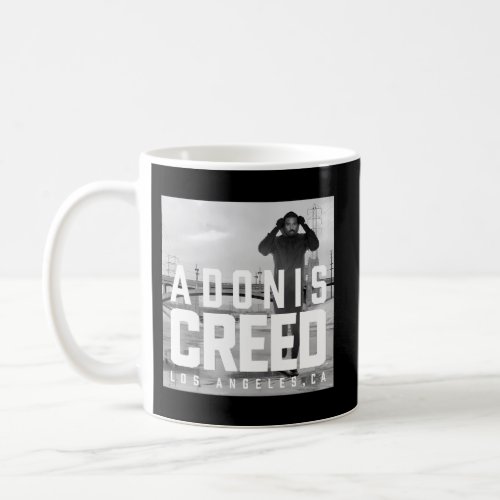 Adonis Creed La Black And White Photography Coffee Mug