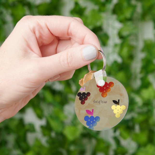 Adonis God of Wine Keychain (Hand)