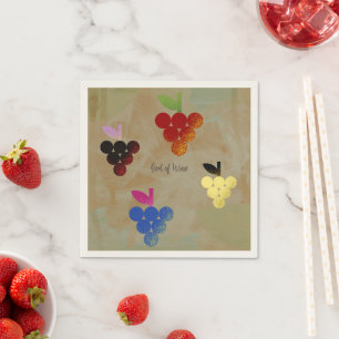 Adonis God of Wine Napkins