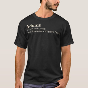 Adonis name etymology T-Shirt
