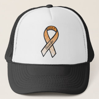 Adopt a Beagle Orange Awareness Ribbon Trucker Hat