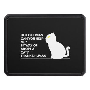 Adopt A Cat Hitch Cover