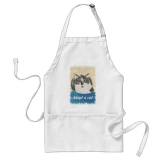 Adopt a cat promotion Aprons