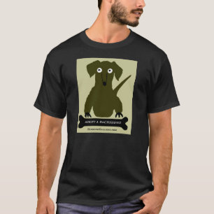 "Adopt a Dachshund" Designed by Zermeno T-Shirt