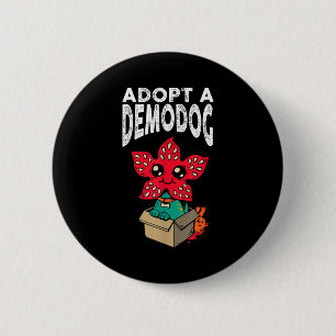 Adopt A Demodog Shirt Kids Women Men Cute Funny Do Button