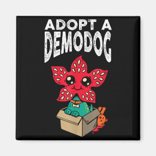 Adopt A Demodog Shirt Kids Women Men Cute Funny Do Magnet