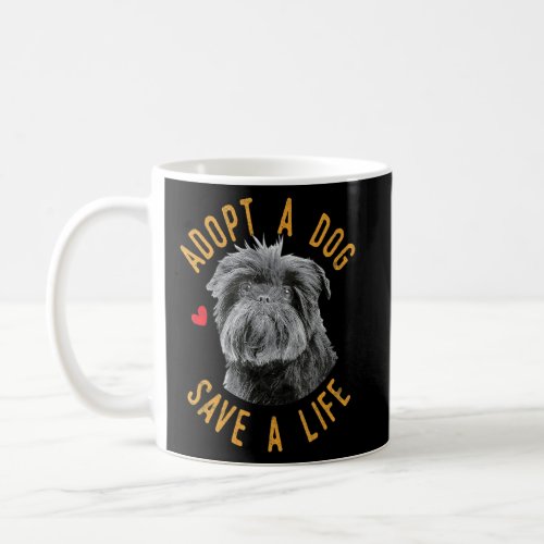 Adopt A Dog Save The Life Rescue Scottish Terrier  Coffee Mug