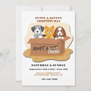 Adopt A Friend Invitation