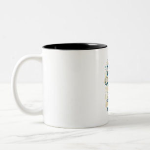 Adopt A Greyhound Rescue Dog Two-Tone Coffee Mug