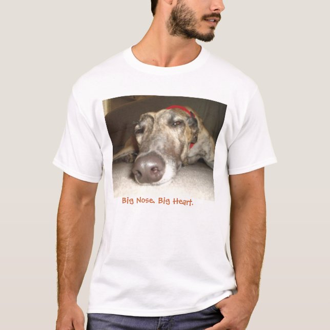 Adopt a greyhound. T-Shirt (Front)
