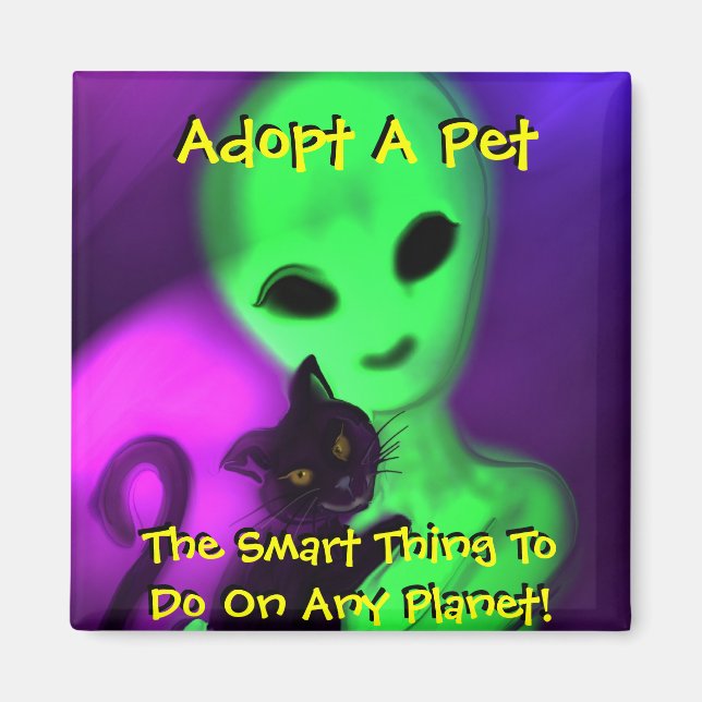 Adopt a Pet magnet (Front)