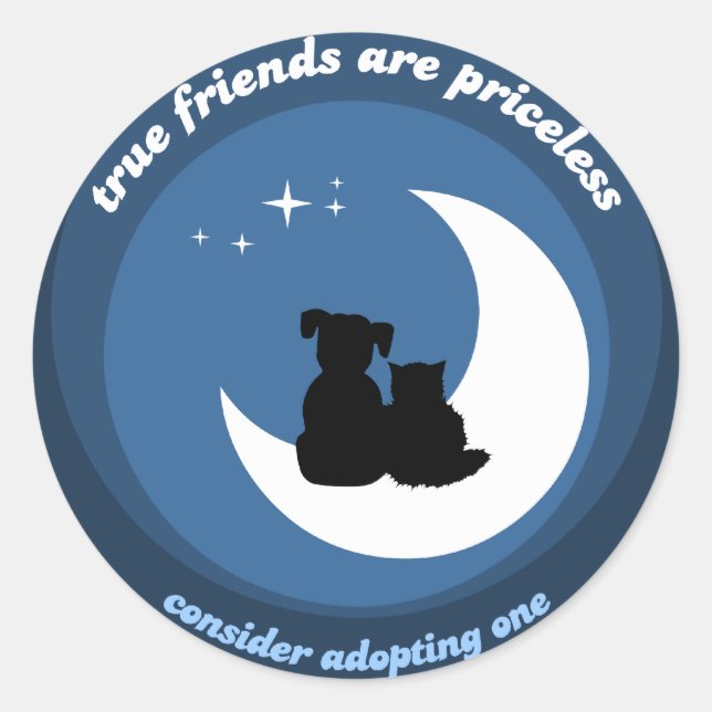 Adopt A Pet stickers (Front)