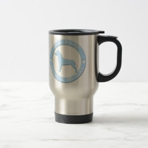 Adopt a Pit Bull Travel Mug