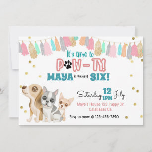 Adopt a puppy, Pawty, Puppy party, Kids part, Pupp