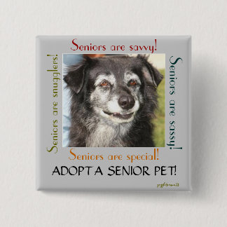 Adopt a Senior Pet Button