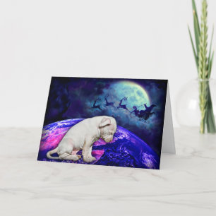 Adopt a Shelter or Rescue Dog Holiday Card