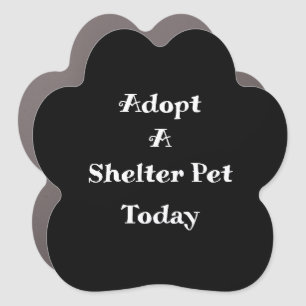 Adopt A Shelter Pet Magnet