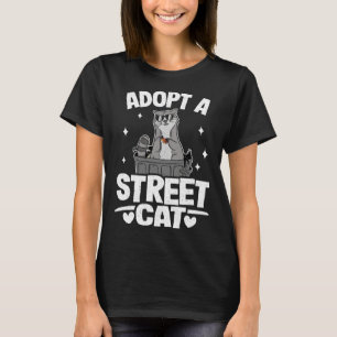Adopt A Street Cat Trash Garbage Panda Raccoon 1 T-Shirt