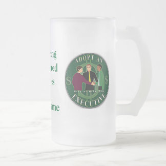 Adopt An Executive Frosted Mug
