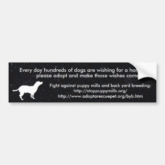 Adopt Bumper Sticker