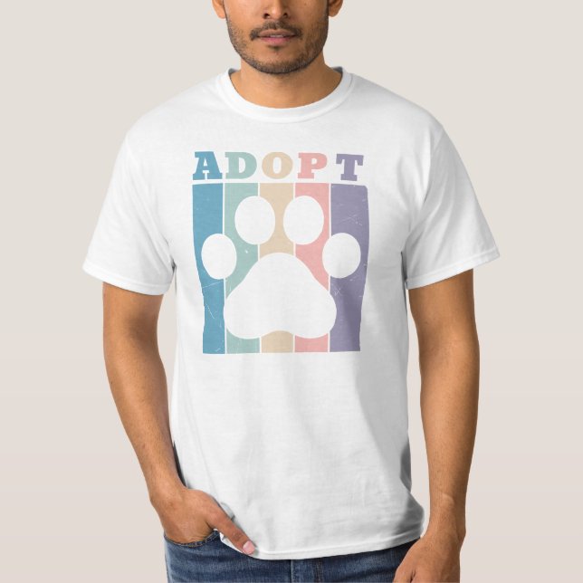 Adopt Colorful T-Shirt (Front)
