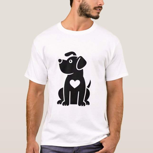 Adopt Don’t Shop Shirt – Rescue Dog Hero Design (Front)